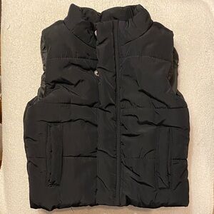 Black Puffer Vest